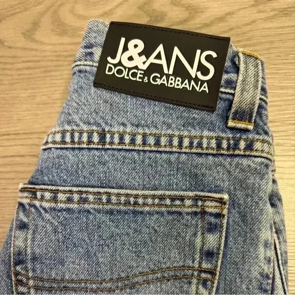 DOLCE & GABBANA J&ANS Women’s Vintage Ittierre Straight Denim Jeans Size‎ 26 40 - Picture 4 of 16
